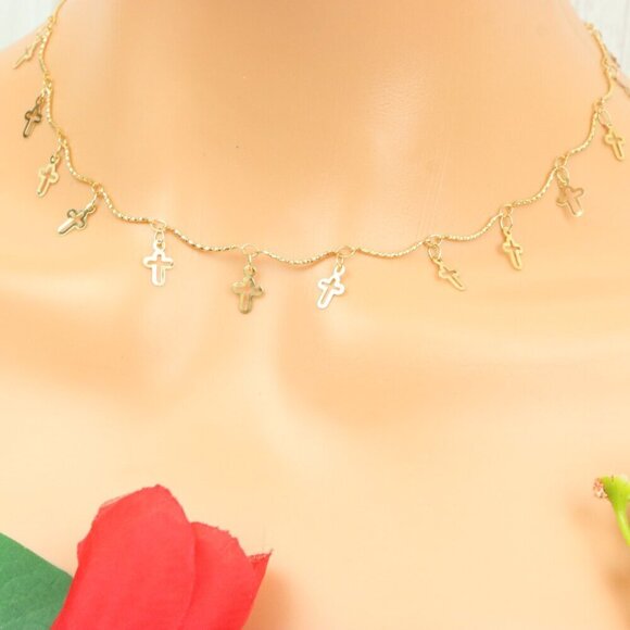 "Minimalist & Elegant Necklace Chain – Perfect for Women & Girls | UNVRC1045 - Picture 9 of 10